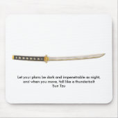 あなたの計画が夜として暗く、突き通せないがあるようにして下さい マウスパッド (正面)