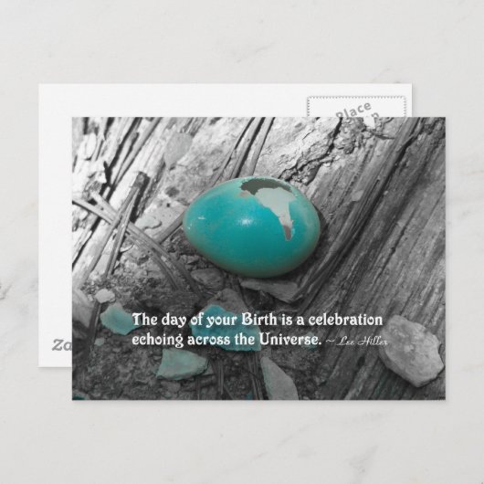 あなたの誕生の日は… ポストカード (正面/裏面)