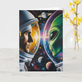 あなたの誕生日がこの世界から カード (黄色い花)