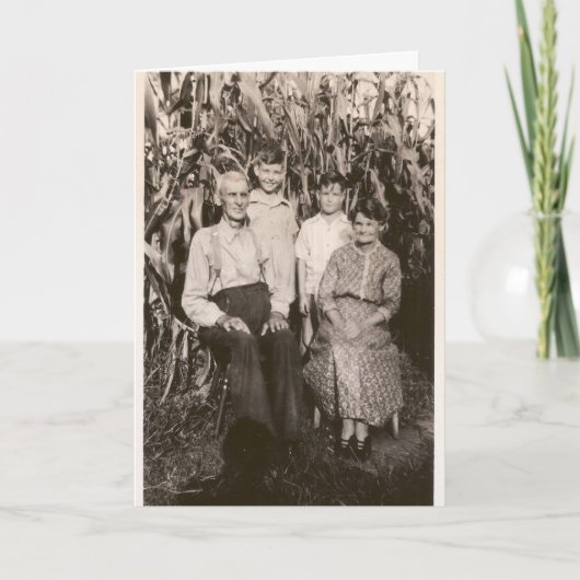 あなたの誕生日がさやを取らないことを望んで下さい カード (正面)