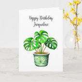 あなたの誕生日が信じられないほどのプラントプン カード (黄色い花)
