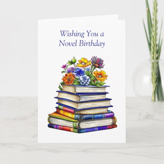 あなたの誕生日が新しいことを望む | 内側の色付けページ カード (正面)