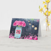 あなたの誕生日が輝く!(カード) カード (黄色い花)