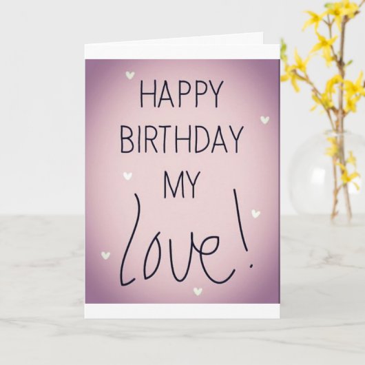 あなたの誕生日が願い事すべて叶うものにしたい カード (黄色い花)