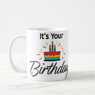 「あなたの誕生日だ」誕生日マグ コーヒーマグカップ