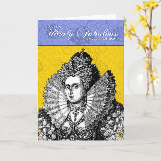 あなたの誕生日で全くすばらしく見ること カード (黄色い花)