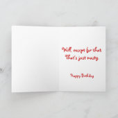 あなたの誕生日には、私は喜んであなたが何をする… カード (内部)