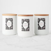 あなたの誕生日に可愛いプードル フードラベル (ボトル)