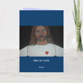 あなたの誕生日のための祈りの言葉 カード (裏面)