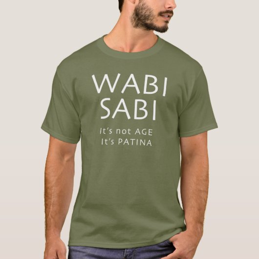 あなたの誕生日のためのWabi Sabiの日本のな哲学 Tシャツ (正面)