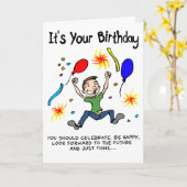 あなたの誕生日をできるだけ利用して下さい カード (黄色い花)