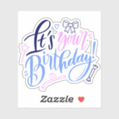 あなたの誕生日シール シール (シート)