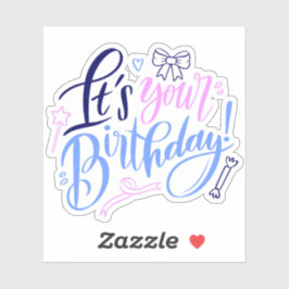 あなたの誕生日シール シール