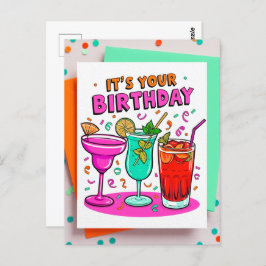 あなたの誕生日ポストカードです ポストカード