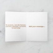 あなたの誕生日漫画のムースだ カード (内部)