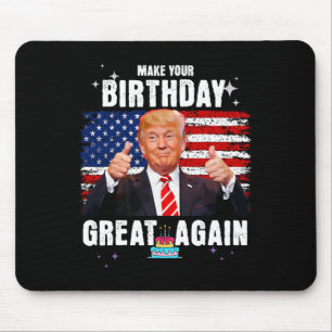 あなたの誕生日素晴らしは再び2024米国の大統領選挙の議長 マウスパッド