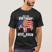 あなたの誕生日素晴らしは再び2024米国の大統領選挙の議長 Tシャツ (正面)