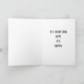 **あなたの誕生日!!!!**「いとこの」カード カード (内部)