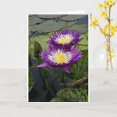 「あなたの誕生日」のカードの「美しい花」 カード (黄色い花)