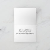 「あなたの誕生日」ウィッシュの「新語」 カード (内部)