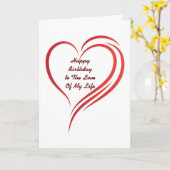 「あなたの誕生日」カードのラブレター カード (黄色い花)