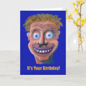 あなたの誕生日 カード (黄色い花)