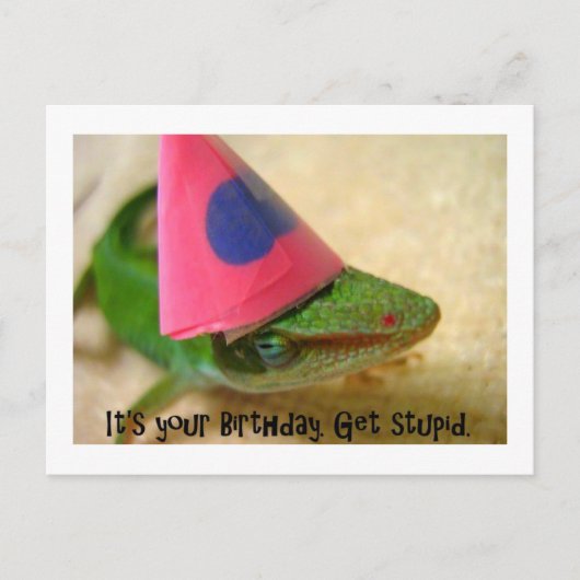 あなたの誕生日 ポストカード (正面)