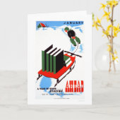 あなたの読書雪を1938 WPAして下さい カード (黄色い花)