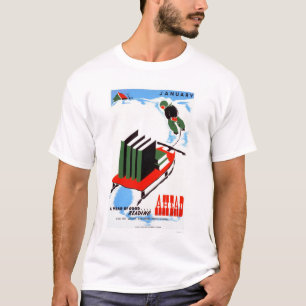 あなたの読書雪を1938 WPAして下さい Tシャツ