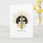 あなたの調子を遊んで下さい! カード (黄色い花)