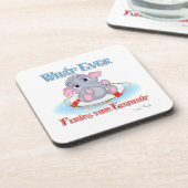 あなたの象を浮かせるものは何でもベビー コースター (左側)