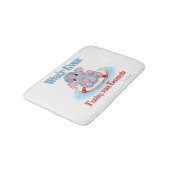 あなたの象を浮かせるものは何でもベビー バスマット (アングル)