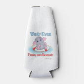 あなたの象を浮かせるものは何でもベビー ボトルクーラー (正面)