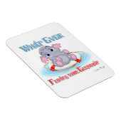 あなたの象を浮かせるものは何でもベビー マグネット (右側)