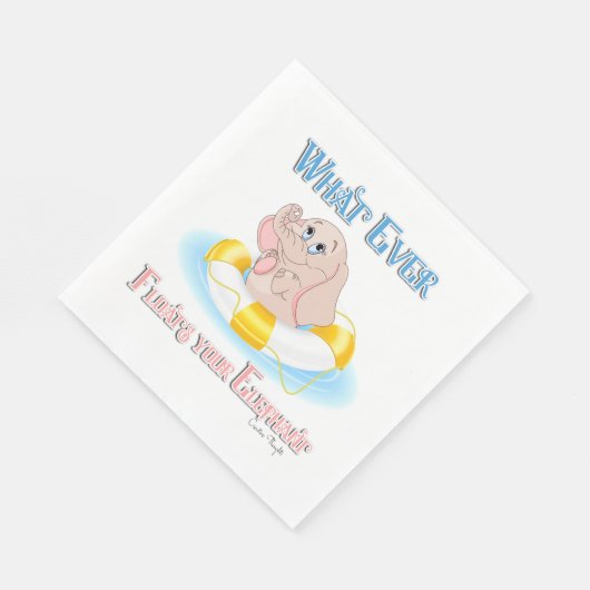 あなたの象を浮かせるものは何でも4 スタンダードランチョンナプキン (角)