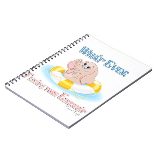 あなたの象を浮かせるものは何でも4 ノートブック (左側)