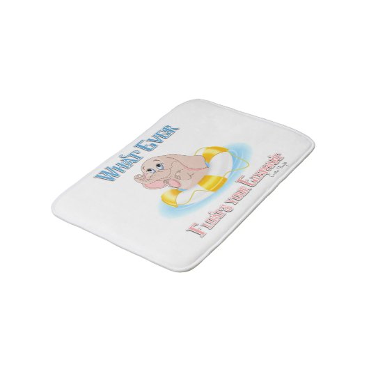 あなたの象を浮かせるものは何でも4 バスマット (アングル)