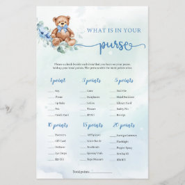 あなたの財布のゲームの中に何がテディベアユーカリ