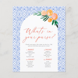 あなたの財布の中に何がSpritzブライダルシャワーゲーム