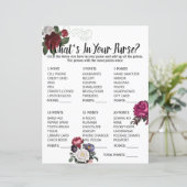 あなたの財布の中身は? ブライダルシャワーゲーム エレガント (スタンド正面)