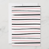 あなたの財布の中身は？ 手描きの弓のブライダルゲーム 招待状 (裏面)