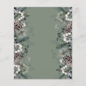 あなたの財布の冬の赤ちゃんシャワーゲームに何がある (裏面)