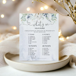 あなたの財布の赤ちゃんシャワーゲームの冬のwhats