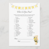 あなたの財布ゲームの女の子テディベアカードの中に何がある プログラム (正面)