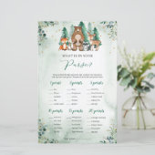 あなたの財布ゲームの森の森の動物に何がある (スタンド正面)