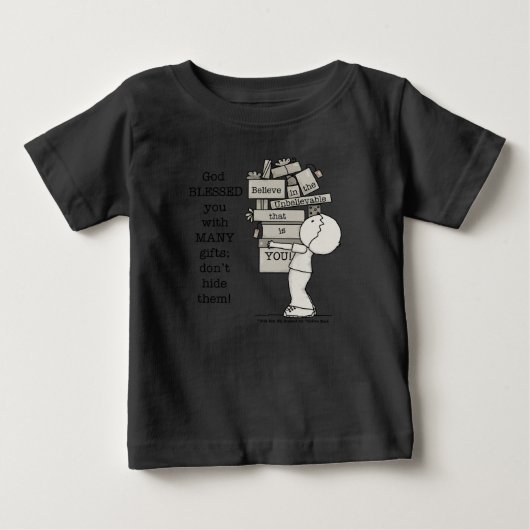 あなたの贈り物を見せよう ベビーTシャツ (正面)