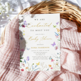 あなたの赤ちゃんシャワーに会いたくてたまらない 招待状