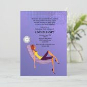 あなたの足のメスの退職パーティーを蹴って下さい 招待状 (スタンド正面)