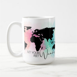 あなたの足をさまよう コーヒーマグカップ