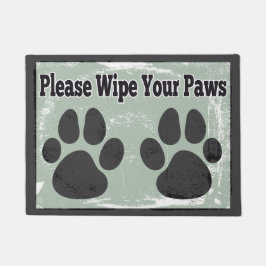 あなたの足を拭いて下さい ドアマット